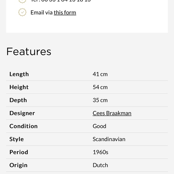 Vintage Wooden Folding Magazine Rack Nevco 1960s Scandinavia - Picture 4 of 6